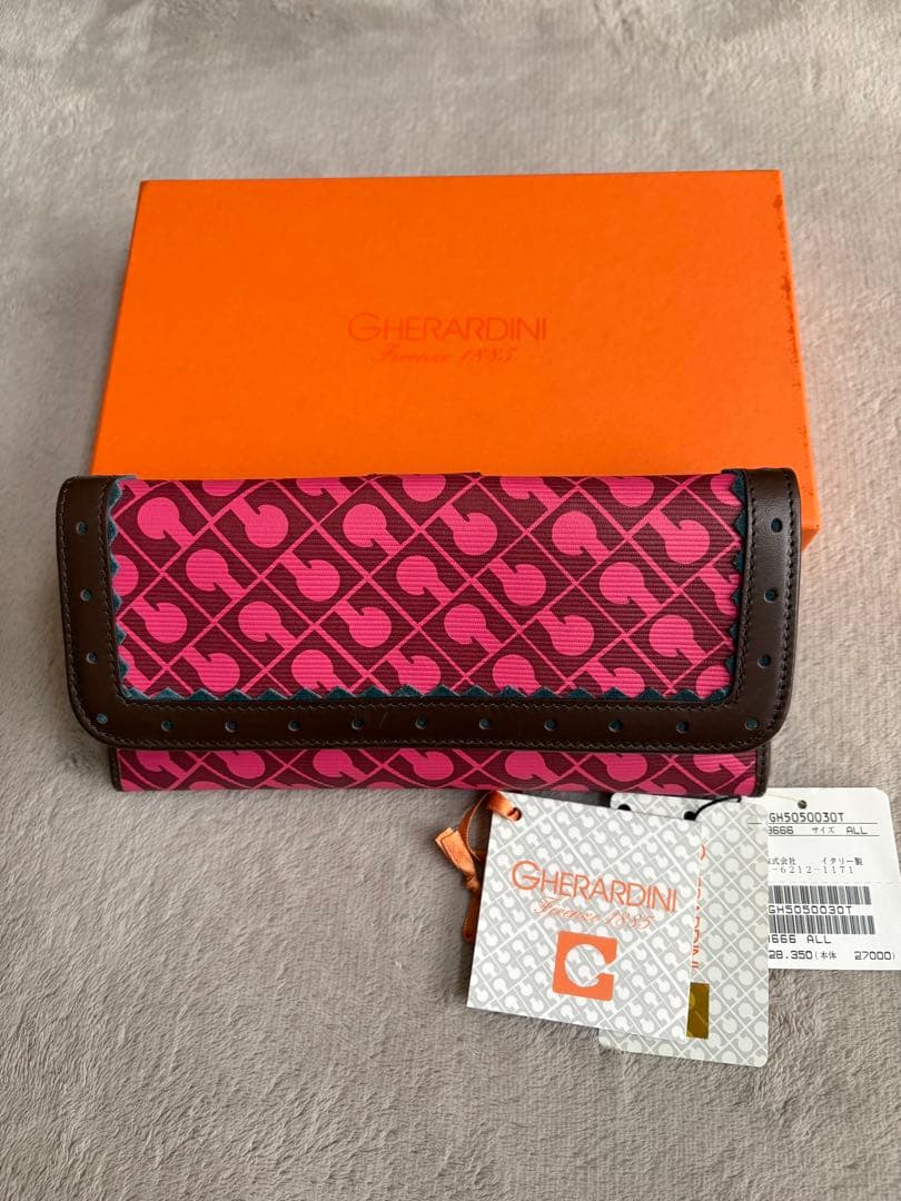 GHERARDINI ゲラルディーニ 長財布 GH505003OT ピンク　新品