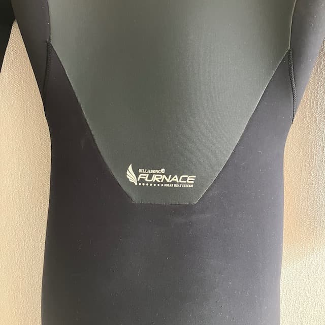 美品 Billabong セミドライ 5mm 裏起毛 ウェットスーツ ML