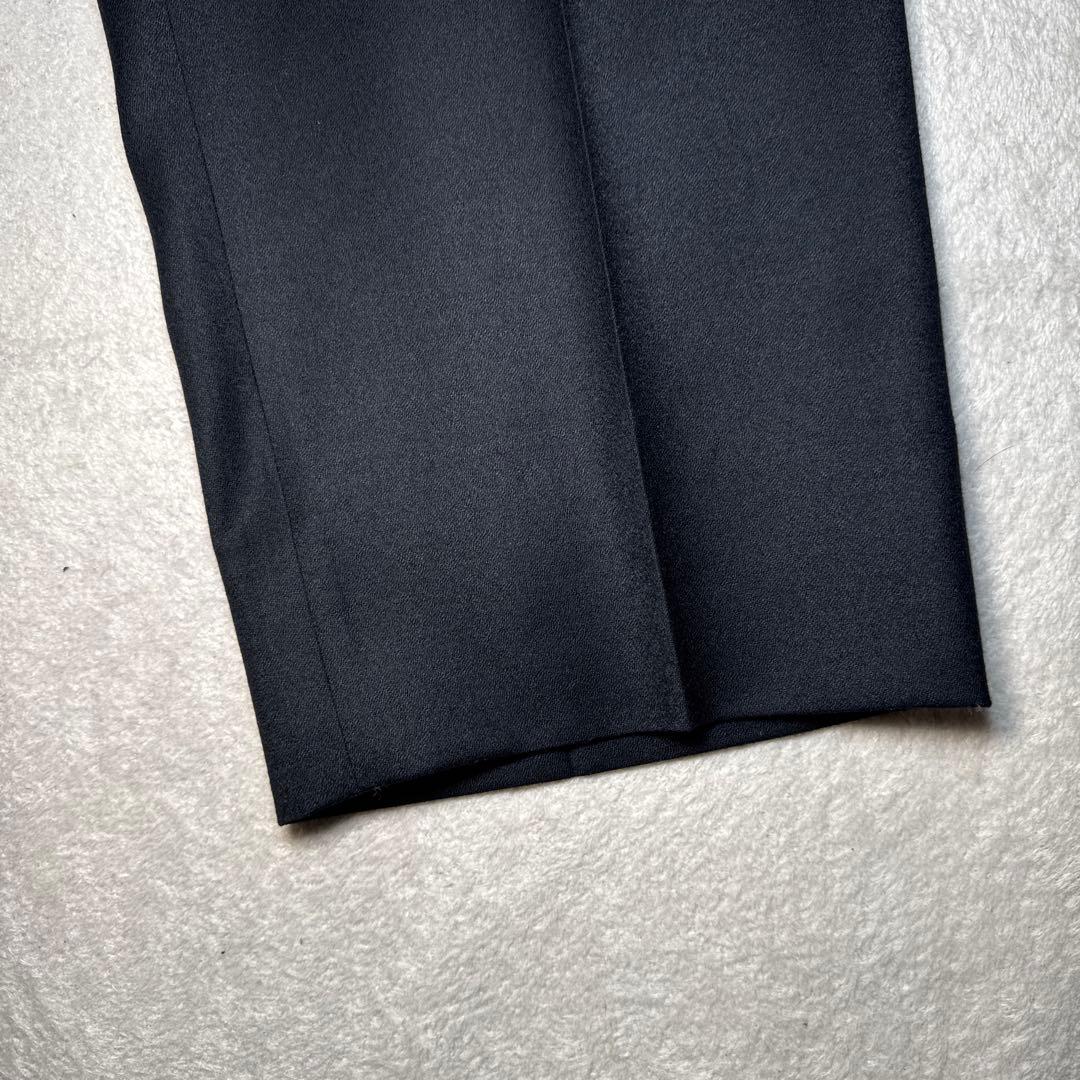 20 未使用　ブリリア　BRIGLIA スラックス　ブラック　カシミア　46