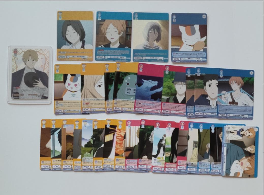 夏目友人帳 ヴァイスシュヴァルツブラウ 名取周一 SSP 他 30枚