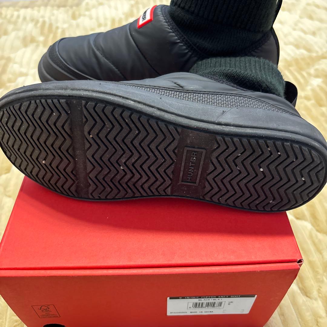 【HUNTER】パフニットブーツ