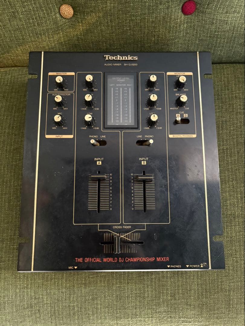 technics sh-1200 DJミキサー　テクニクス 動作確認済み