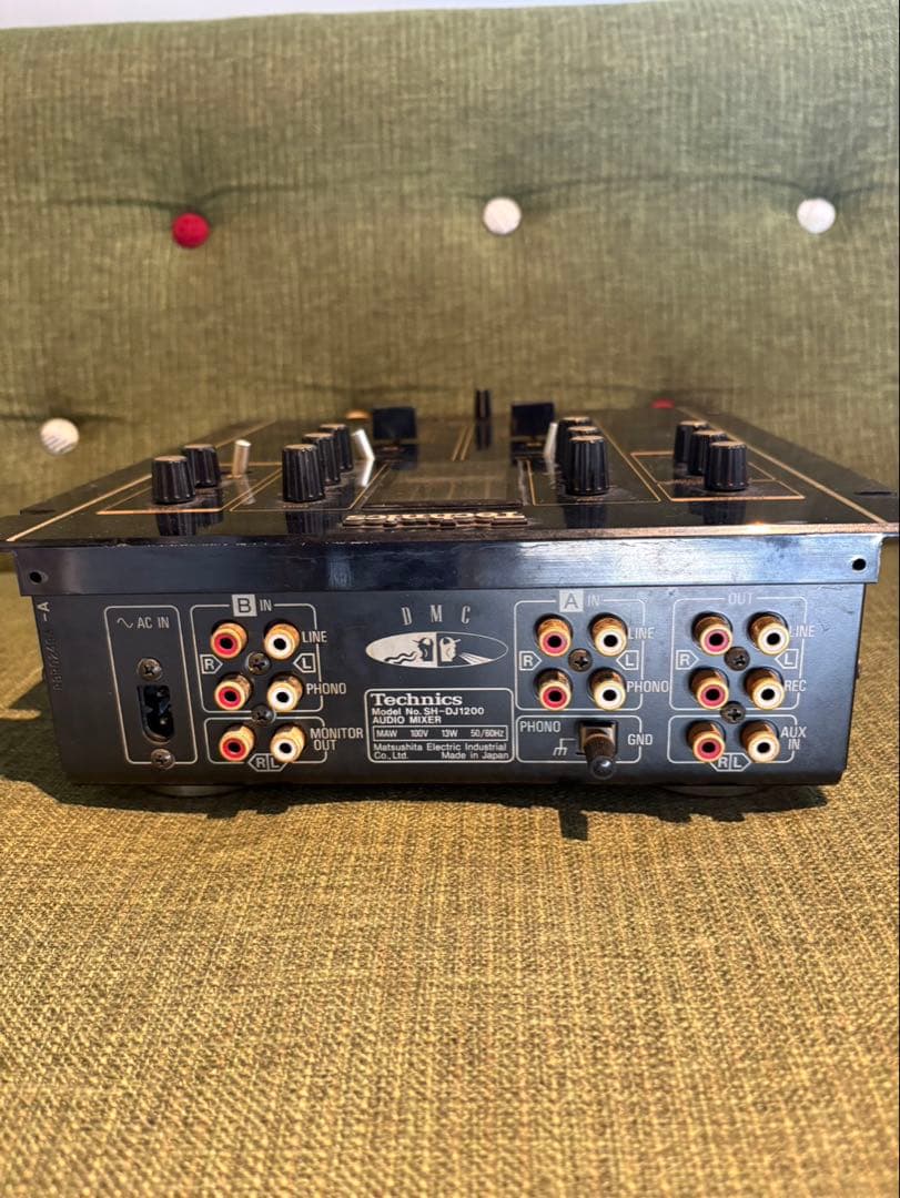 technics sh-1200 DJミキサー　テクニクス 動作確認済み