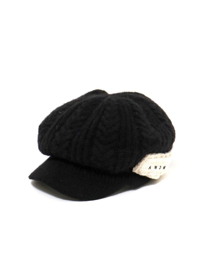 帽子 andmary Mary casquette black