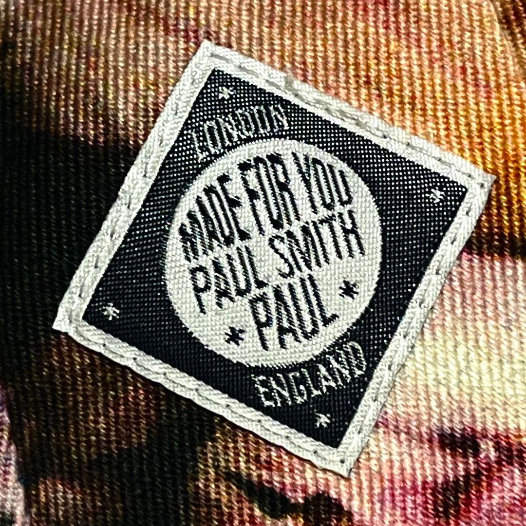 【大きいサイズ】【42】Paul Smith 花柄 ストレッチパンツ レディース