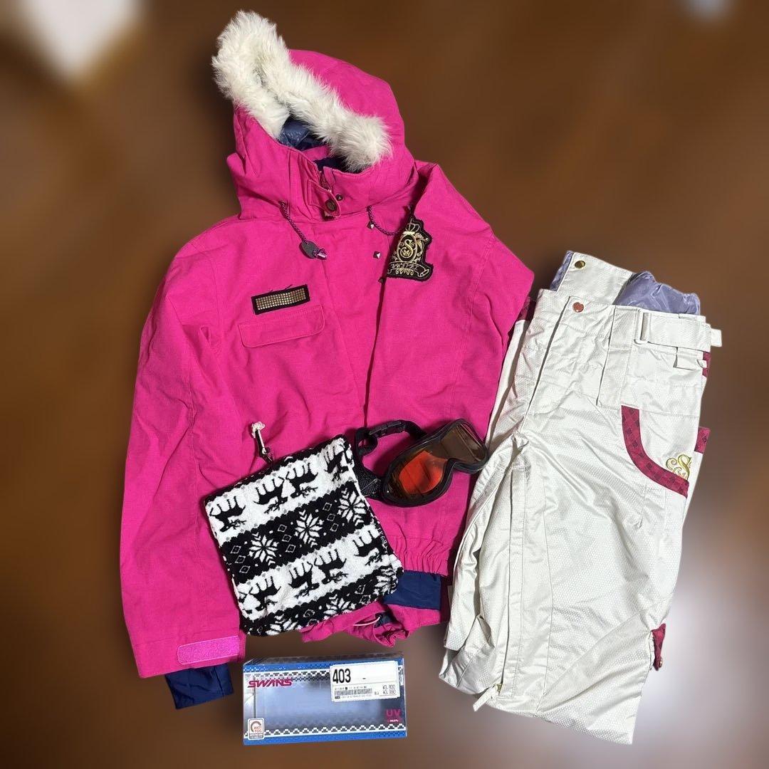 Swivel スウィベル スノボウェア L 11号ゴーグル＋ネックウォーマー