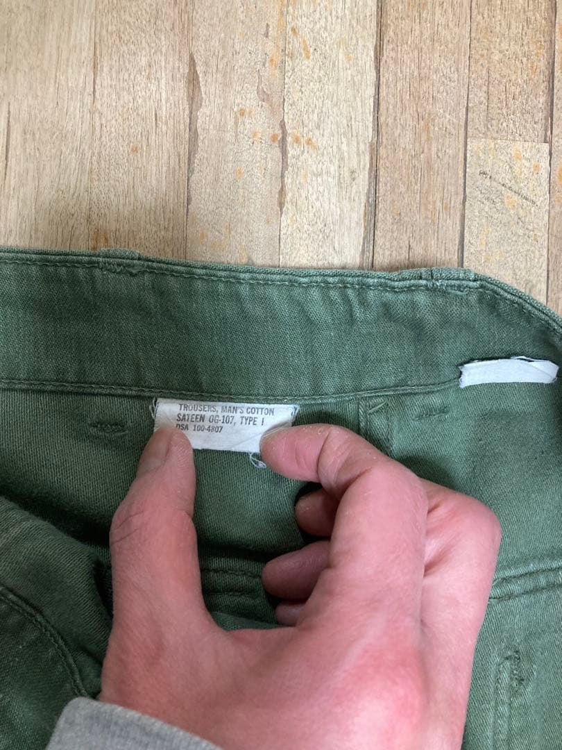 60s usarmy baker pantsベイカーパンツ　34×33 2トーン