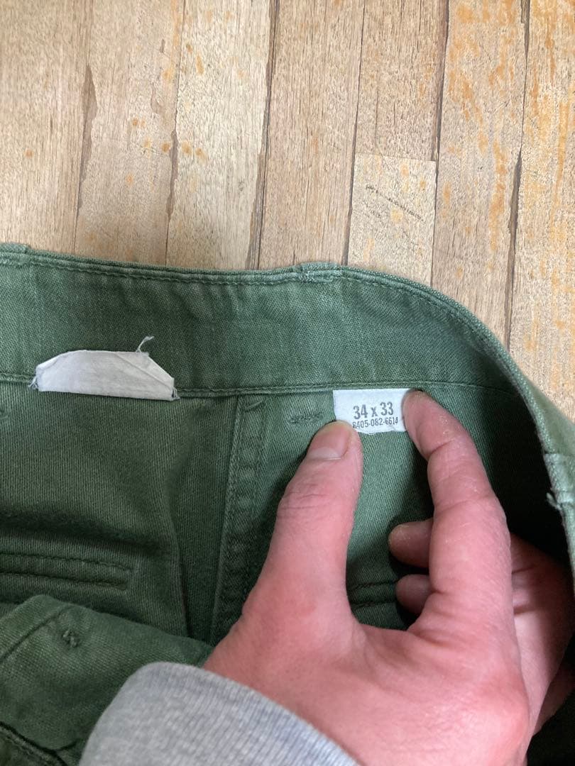 60s usarmy baker pantsベイカーパンツ　34×33 2トーン