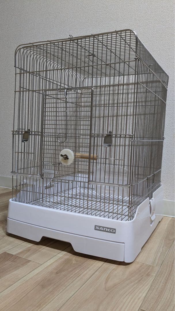 鳥かご　白