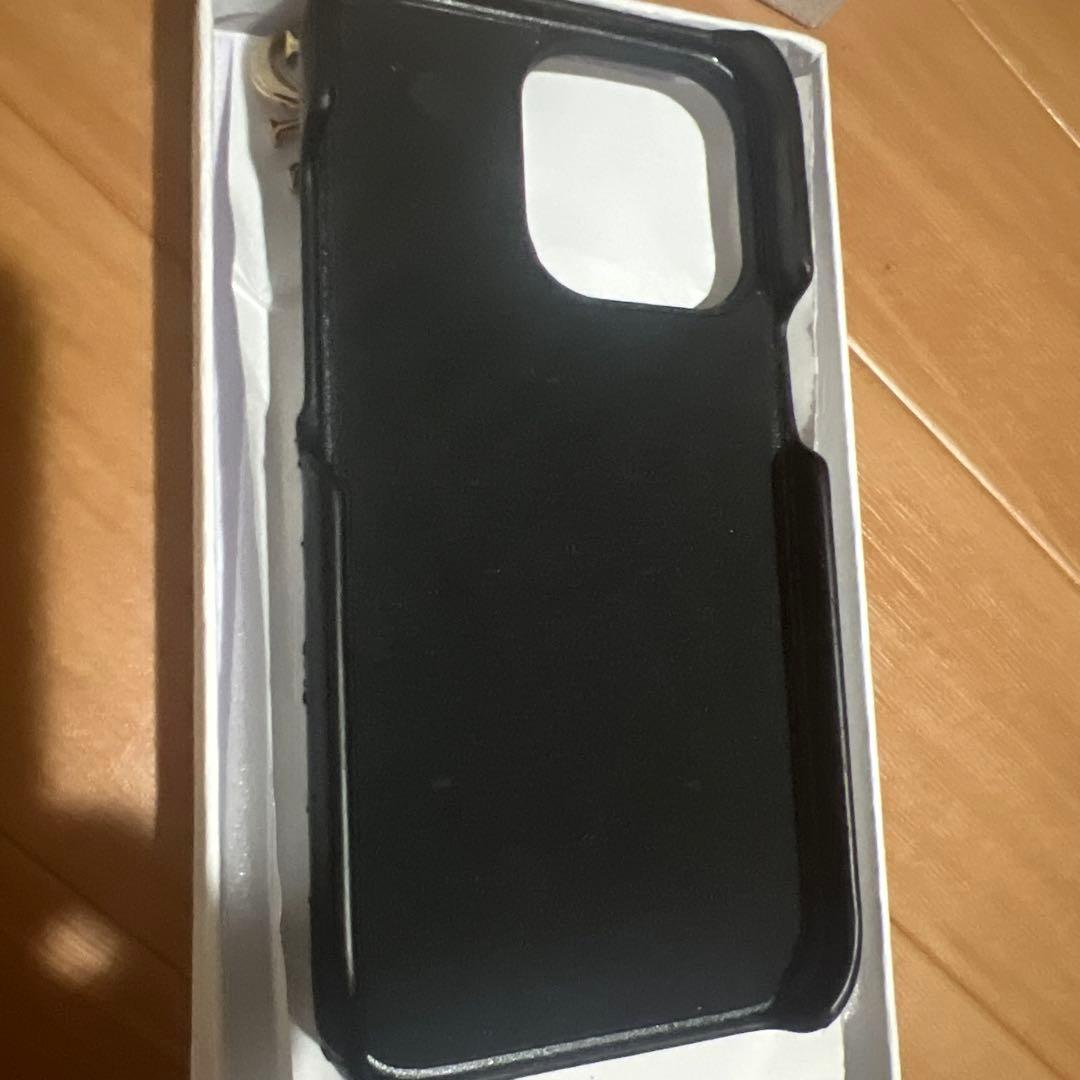 Dior ブラックレザー ソフトケース 13Promax