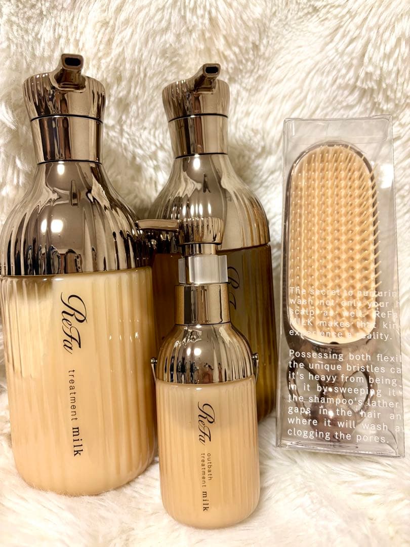 リファ　シャンプー　トリートメント　ブラシ