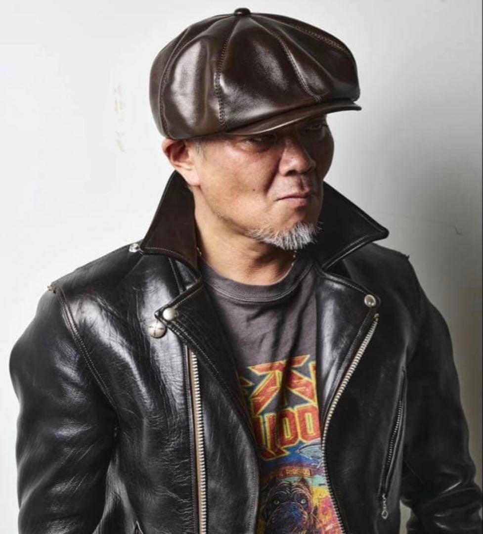 BRUNEL&Co. HATMAKERS×新喜皮革×キャスケット 36サイズ