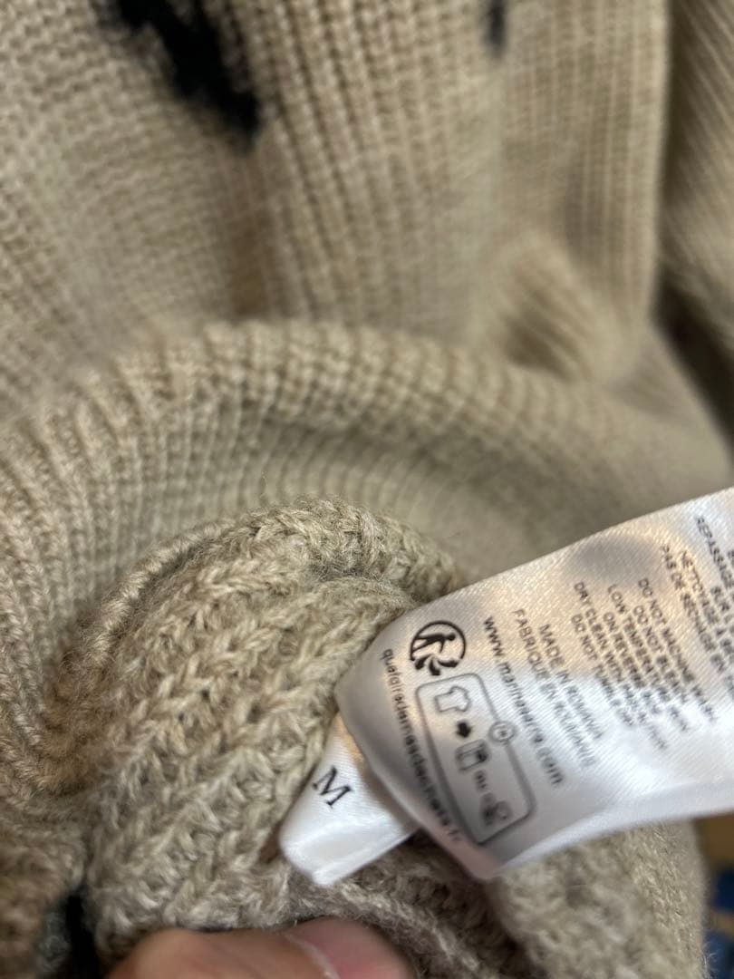 Marine Serre ニットセーター