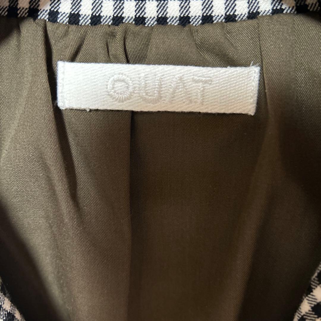 [新品] OUAT ギンガムチェックジャケット