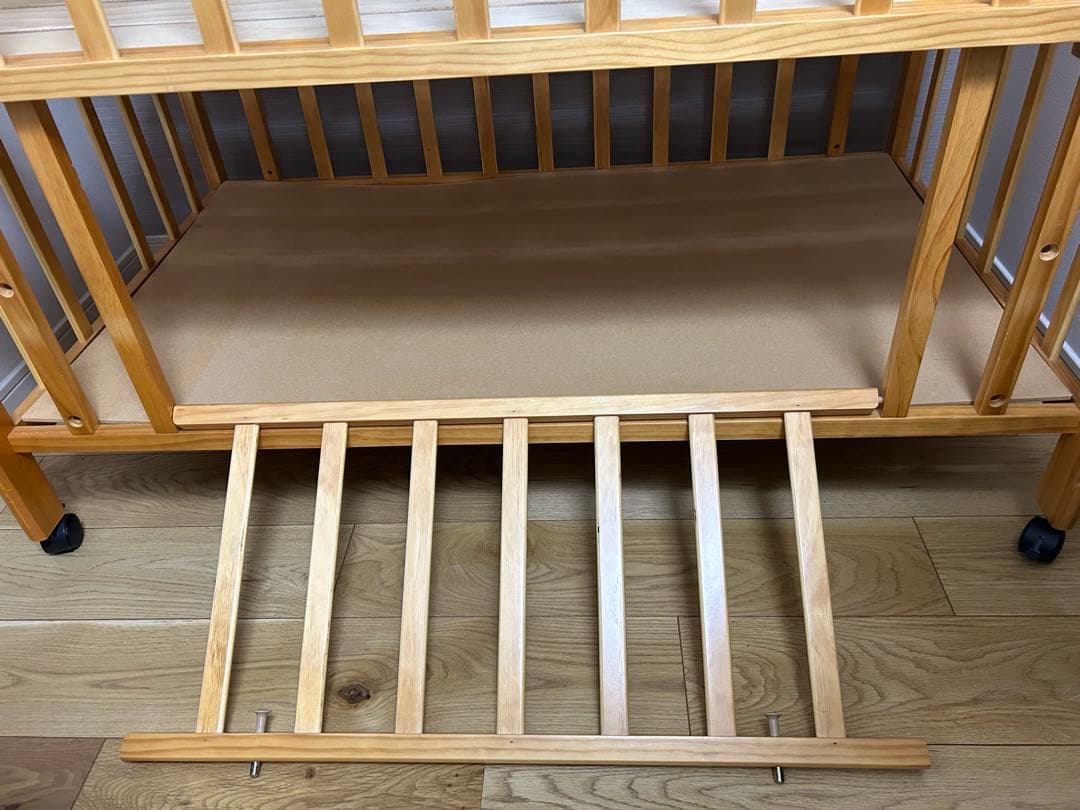 美品✨大和屋　ベビーベッド　フロール　120✕70cm