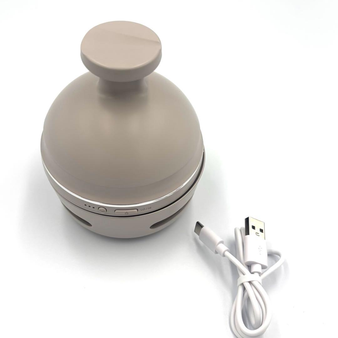 【新品級】フェスティノ 充電式 EMSヘッドスパ プレミア