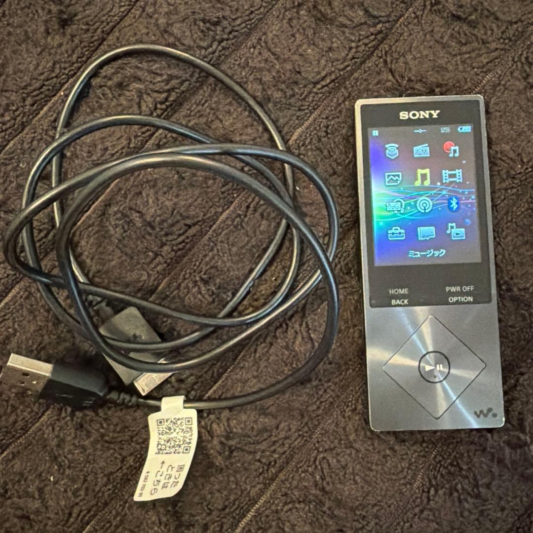SONY　NW-A25ウォークマン　デジタルメディアプレイヤー　ブラック