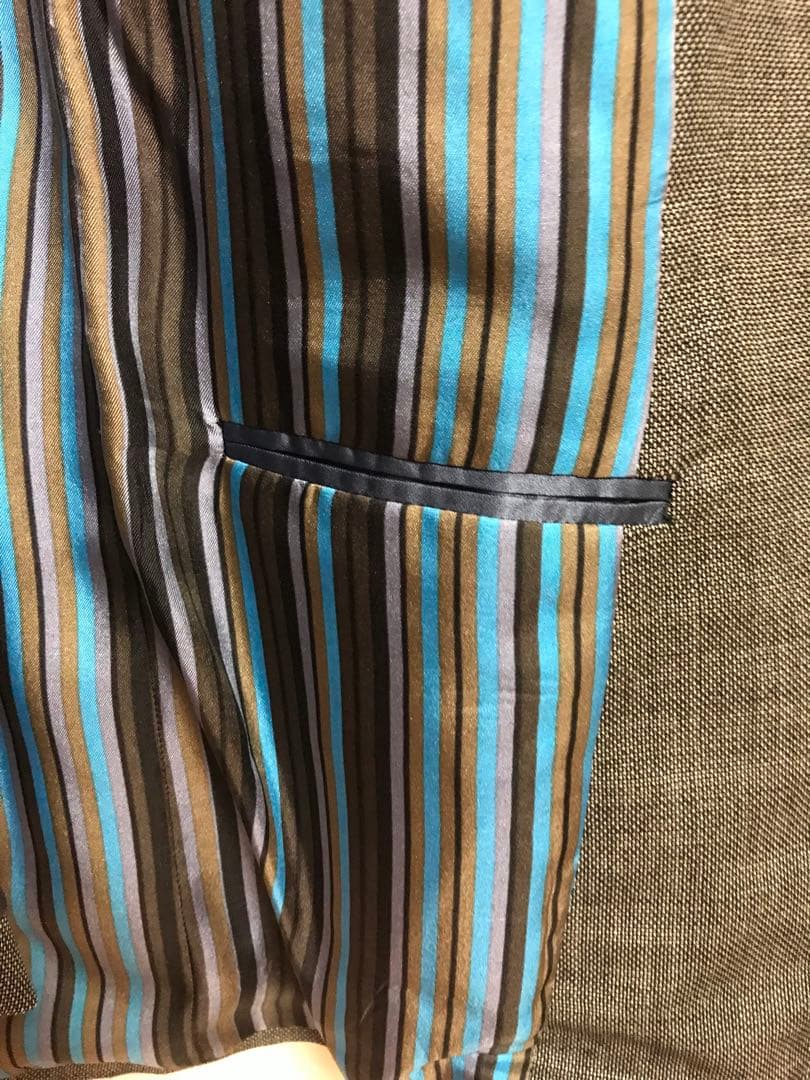 ♡美品♡メンズ エトロ ミラノウール グレー ジャケット&パンツ スーツ