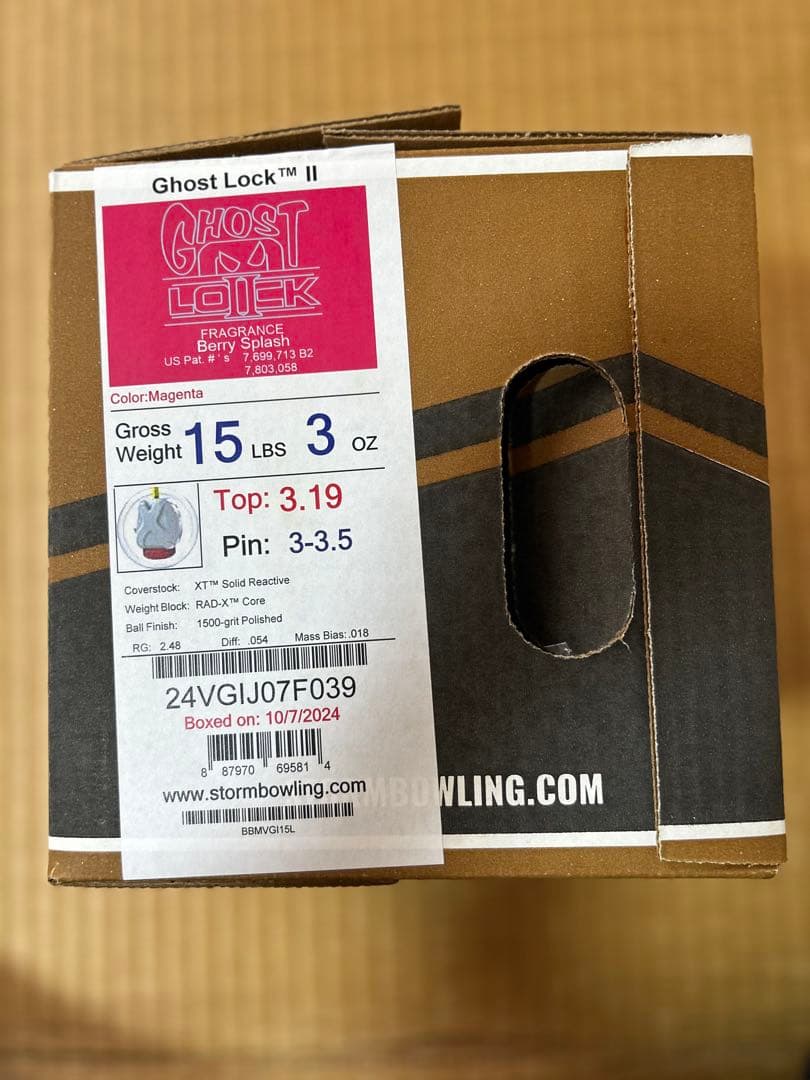 STORM ゴーストロック2 ボウリング ボール