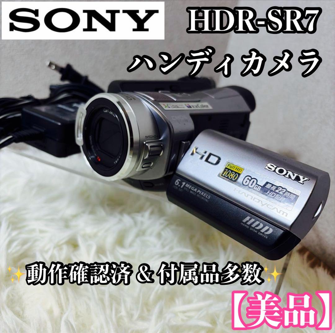 【美品】SONY Handycam HDR-SR7付属品多数