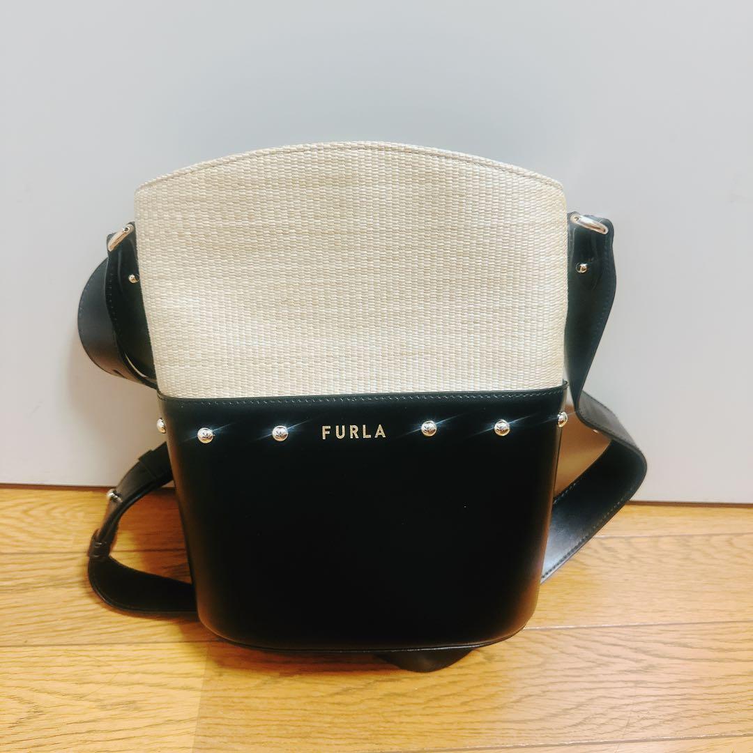 優星FURLA かごバッグ