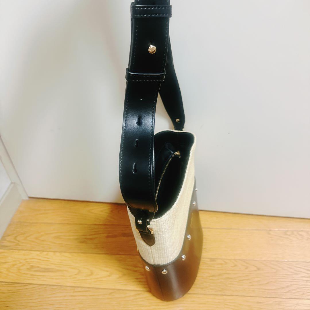 優星FURLA かごバッグ