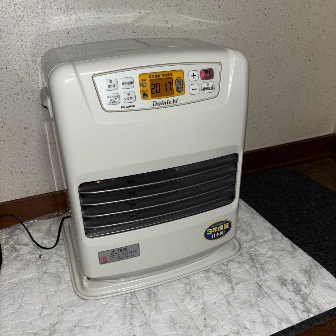 【2020年製】ダイニチ　ブルーヒーター　FW-3220NE(W)