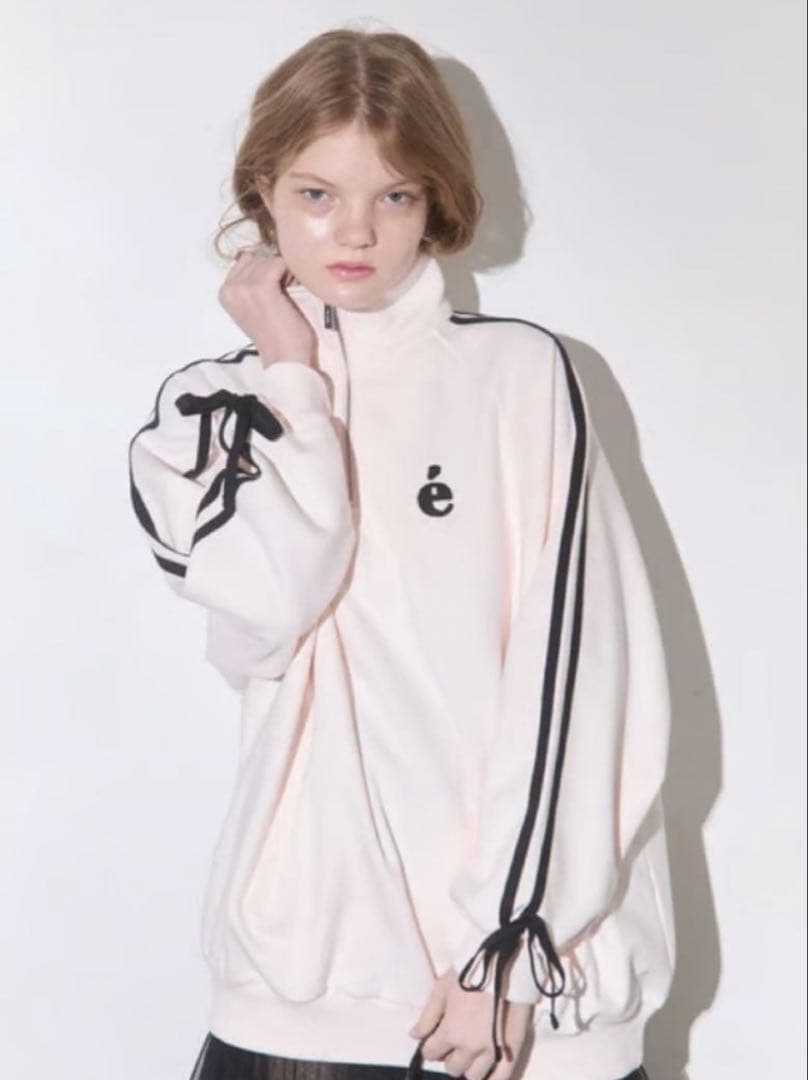 epine エピヌ　sport line half zip sweat