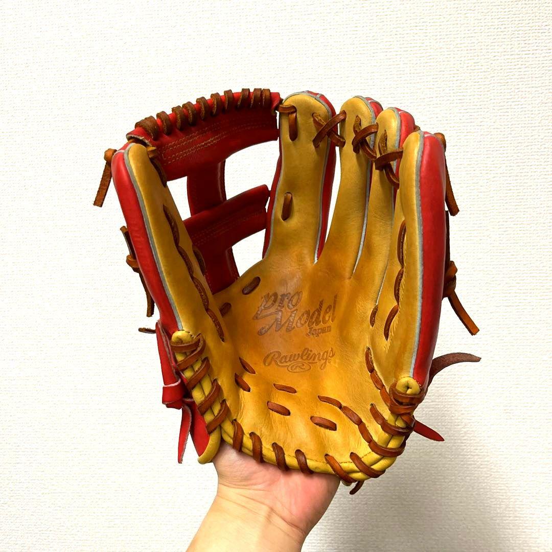 720 ローリングス 西岡モデル 極美品 即戦力 軟式 内野手用グローブ