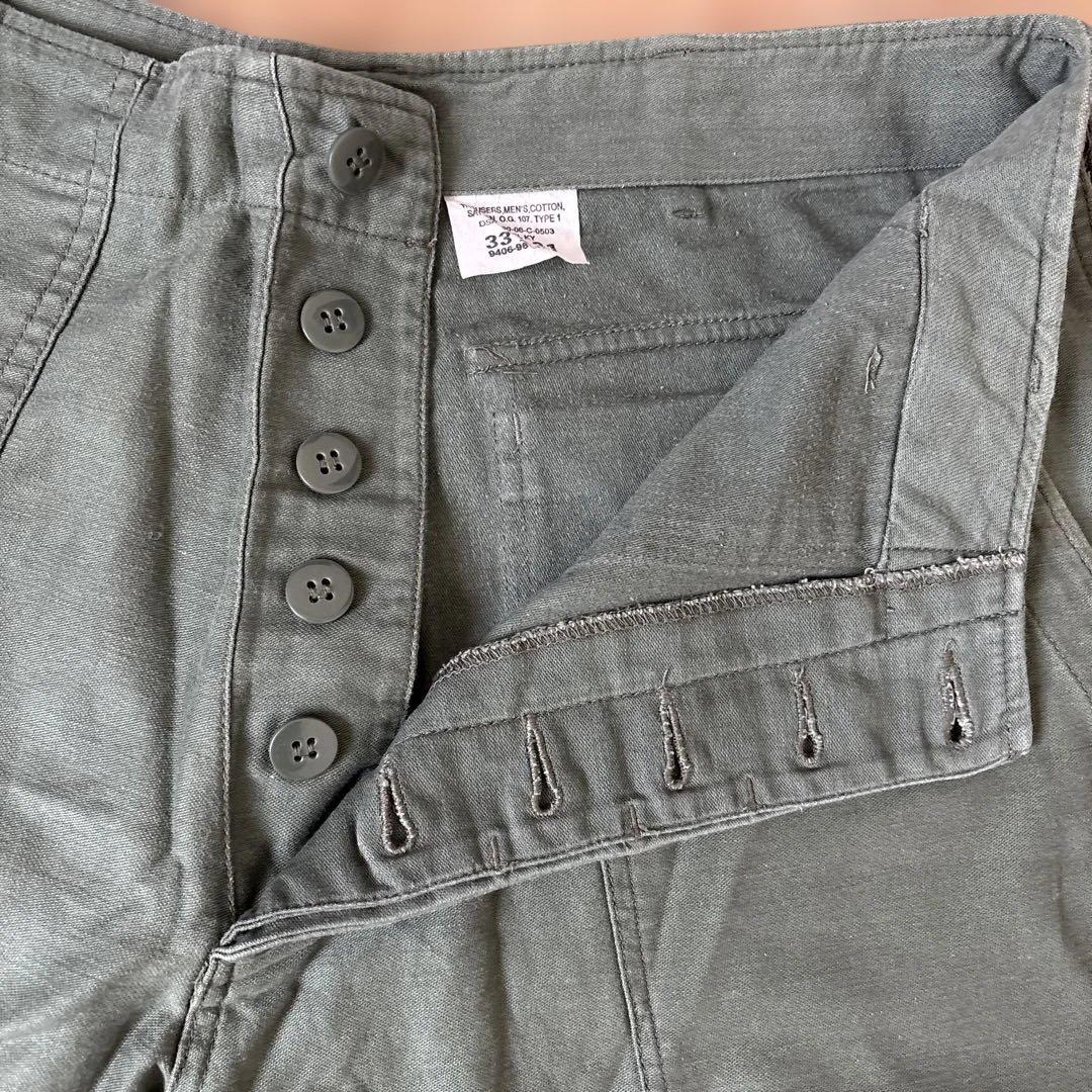 YMCLKY 米軍 OG-107 Type1 33×31 ベイカーパンツ