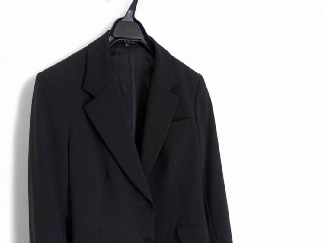 美品　theory セオリー　セットアップ　スカート　スーツ　ブラック