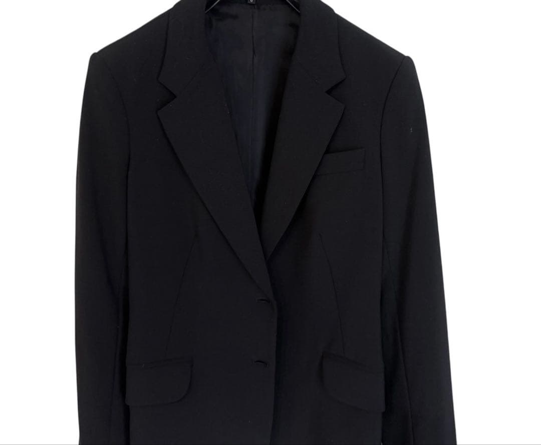 美品　theory セオリー　セットアップ　スカート　スーツ　ブラック