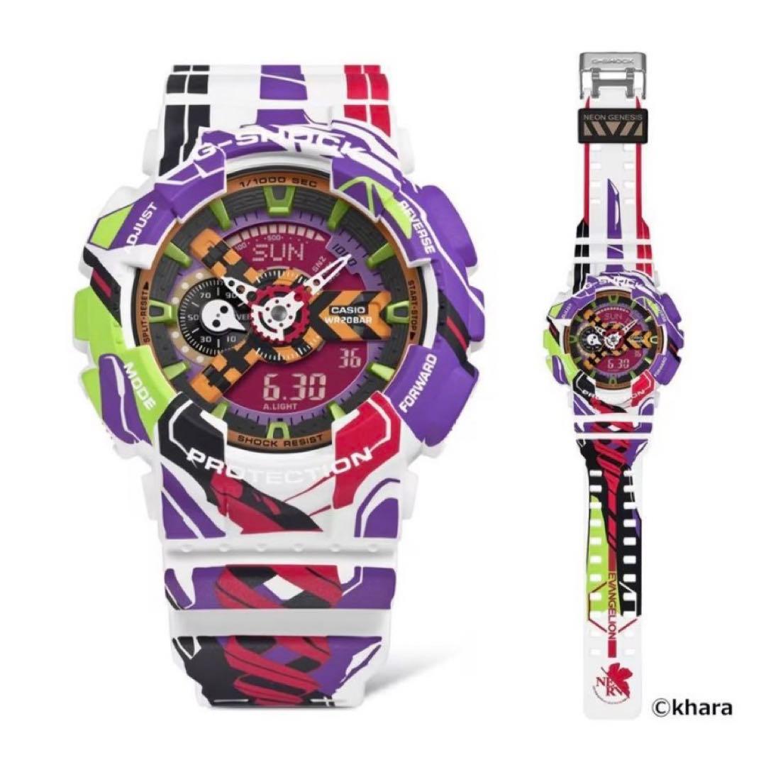 新品　G-SHOCK エヴァコラボ　GA-110EVA30-7AJR