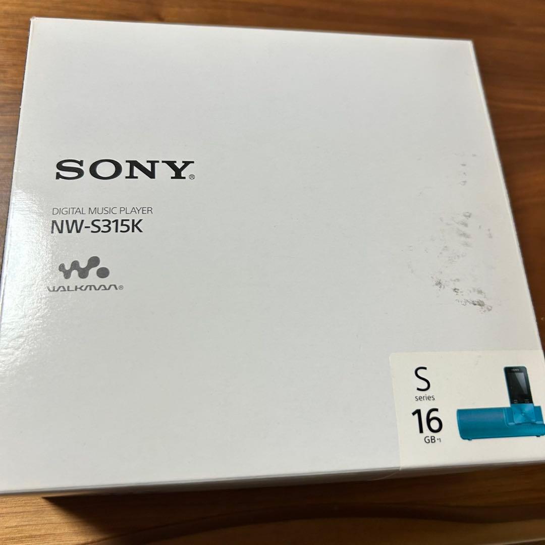 極美品　SONY NW-S315K 16GB WALKMAN 保証書付き