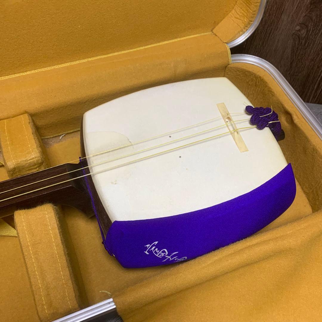 K933 三味線 和楽器 弦楽器 ハードケース付き
