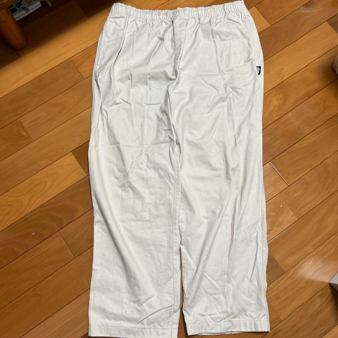 Stussy XL ホワイト ワークパンツ