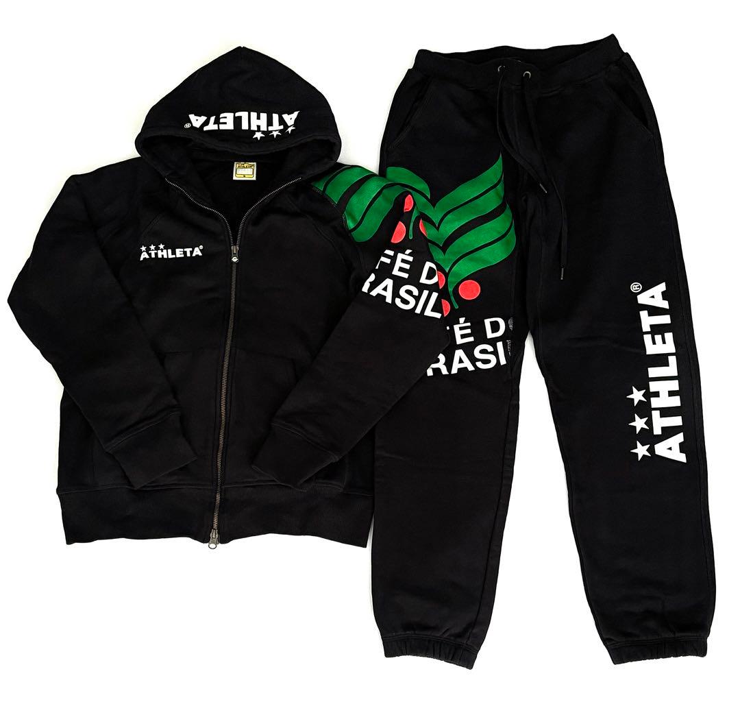 ATHLETA スウェット上下　ブラック　M