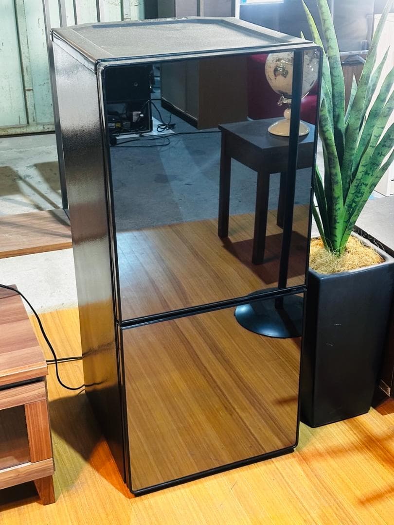 ヨ*ミ様 TWINBIRD　冷蔵庫　110L　HR-FJ11　2021年製　ミラ