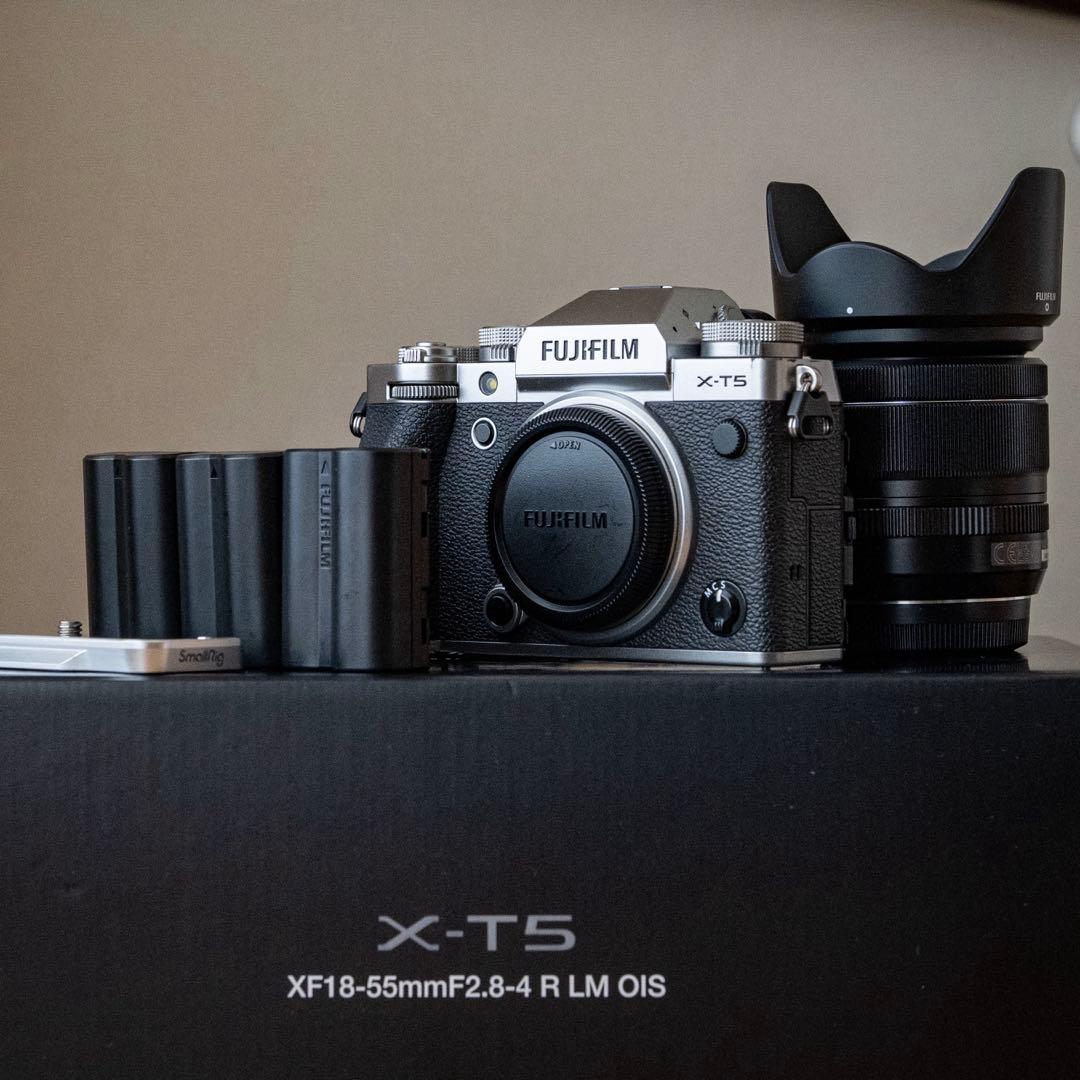 FUJIFILM X-T5 XF18-55mm レンズキット シルバー