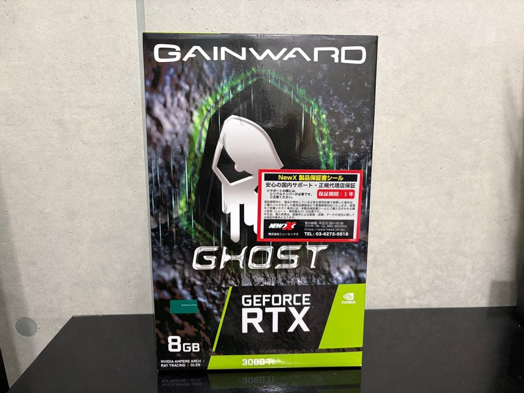 グラフィックボード・グラボ・ビデオカード Gainward GeForce RTX 3060 Ti Ghost