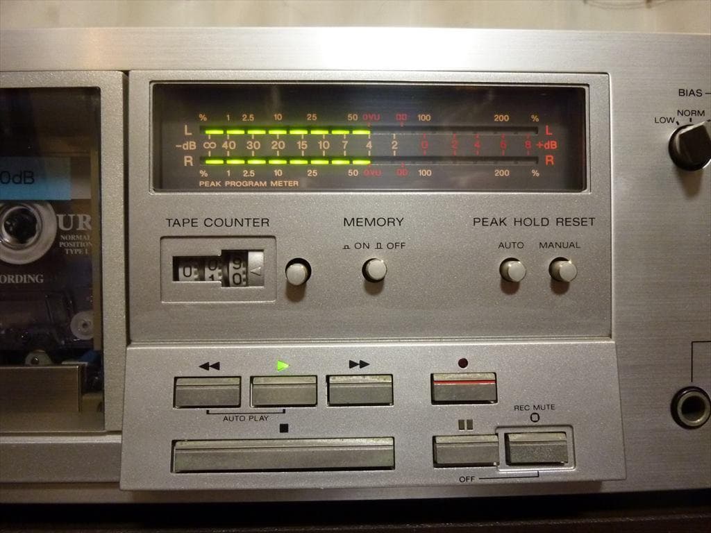 SONY ソニー カセットデッキ TC-K61 修理済 全機能動作 美品