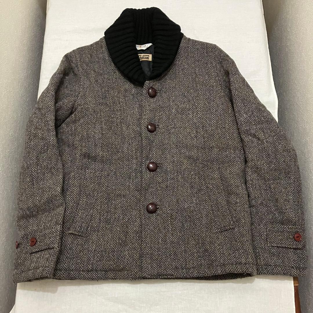 レア ファイブブラザー BACKDROP Harris Tweedトリプルコラボ