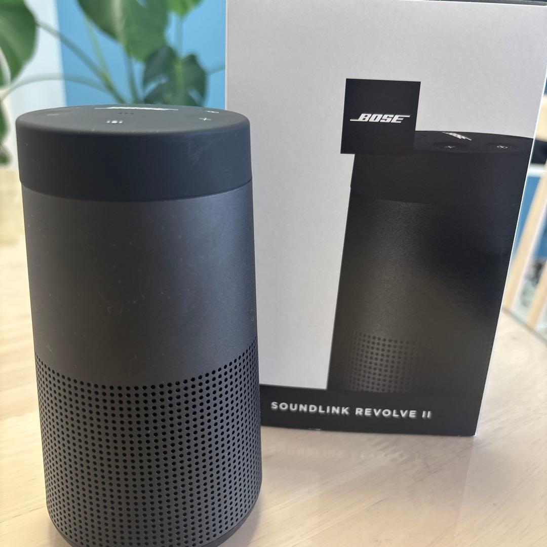 【美品】BOSE SOUNLINK REVOLVE II ブラック120V