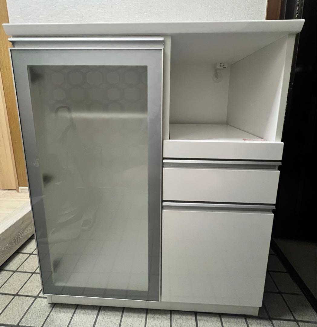 hiak★プロフ必読 極美品ニトリ　食器棚　キッチンカウンター