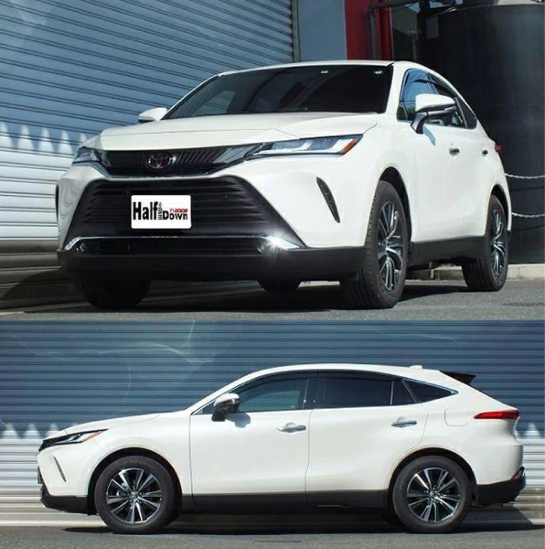 RS-R HALF DOWN MXUA80 スプリング　ハリアー80ハーフダウン