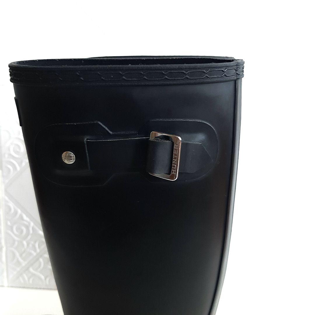 【未使用同様】HUNTER　ハンター　レインブーツ　37　MJ34