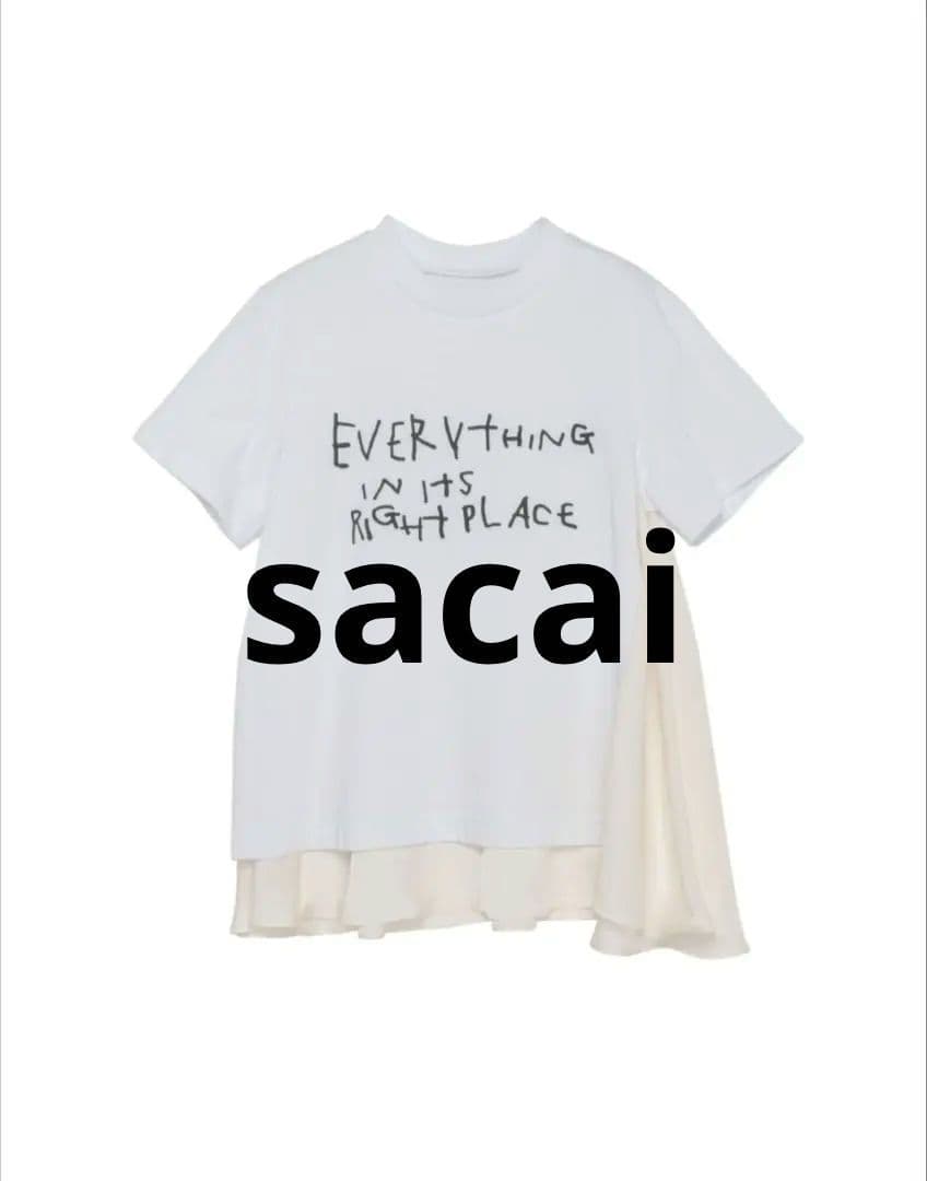 はるリリ19900405　sacai Tシャツ ☆12月末迄掲載