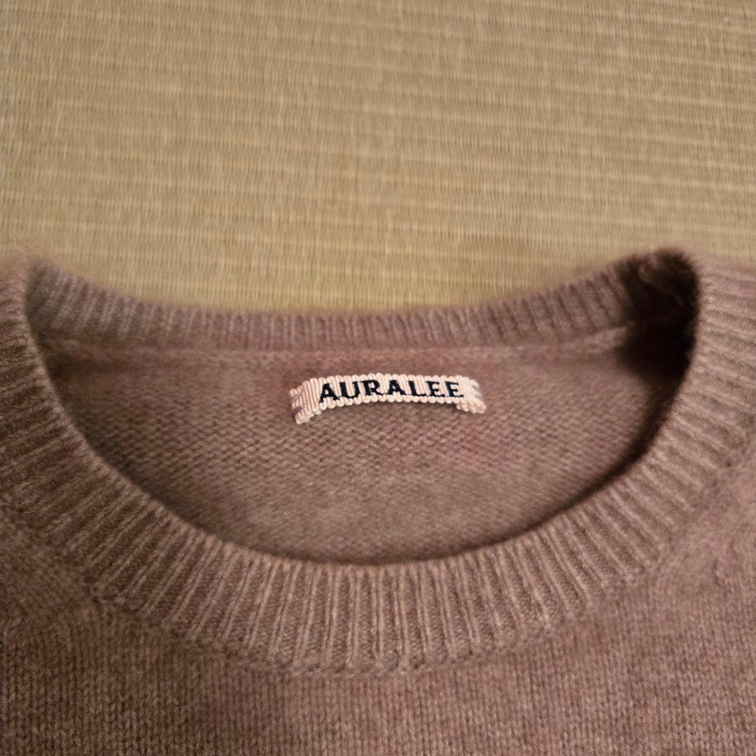 オーラリー auralee ベビーカシミアニット