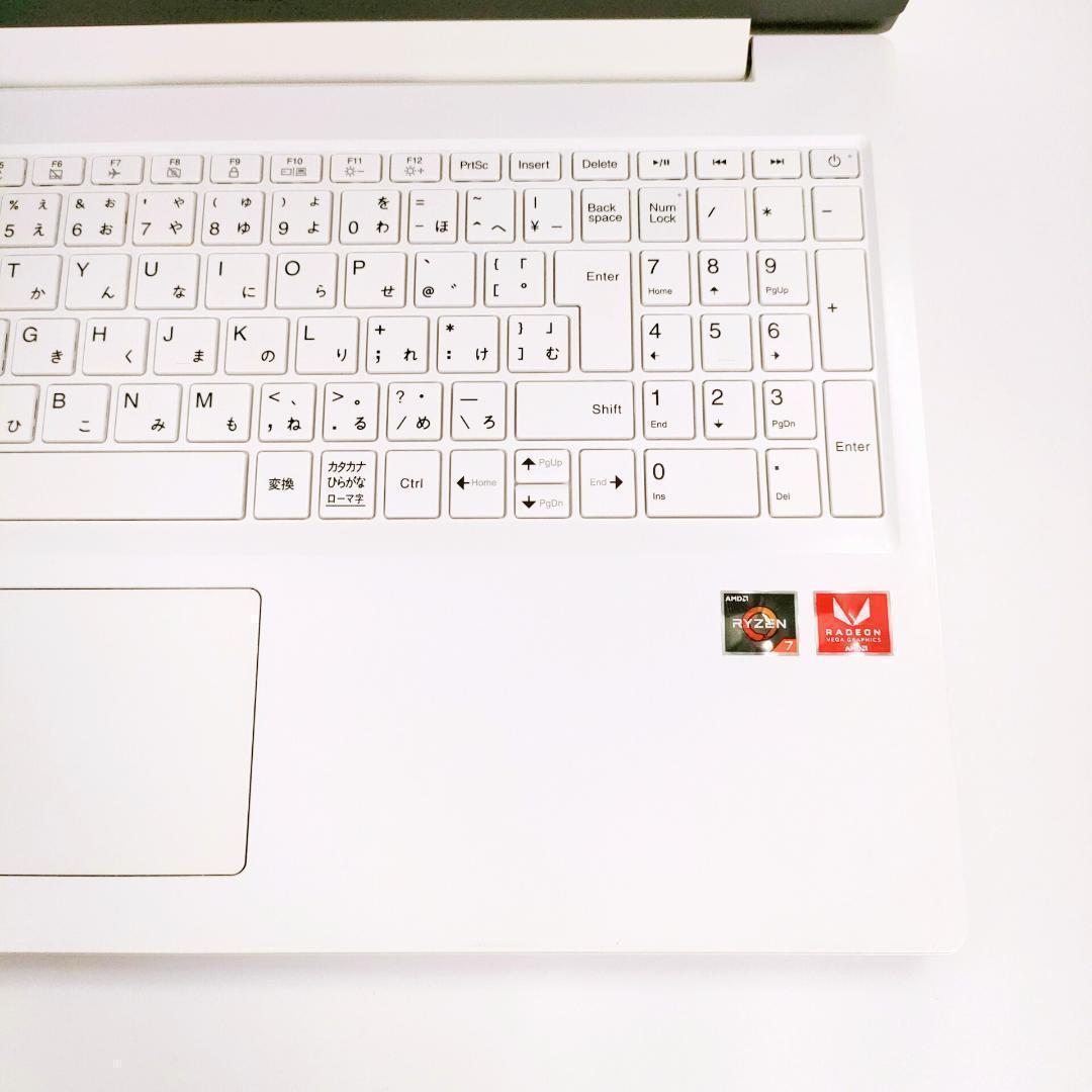 Ryzen7✨️NEC/windows11/SSD/カメラ付き白ノートパソコン