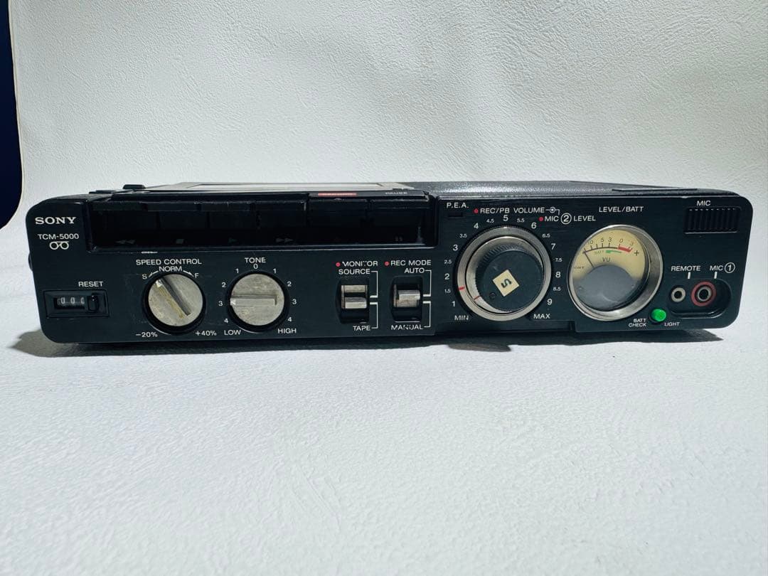 ソニー カセットプレイヤー TCM-5000